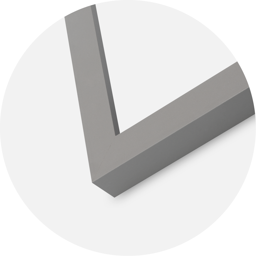 Moldura Selection Vidro acrílico Grey 40x60 cm