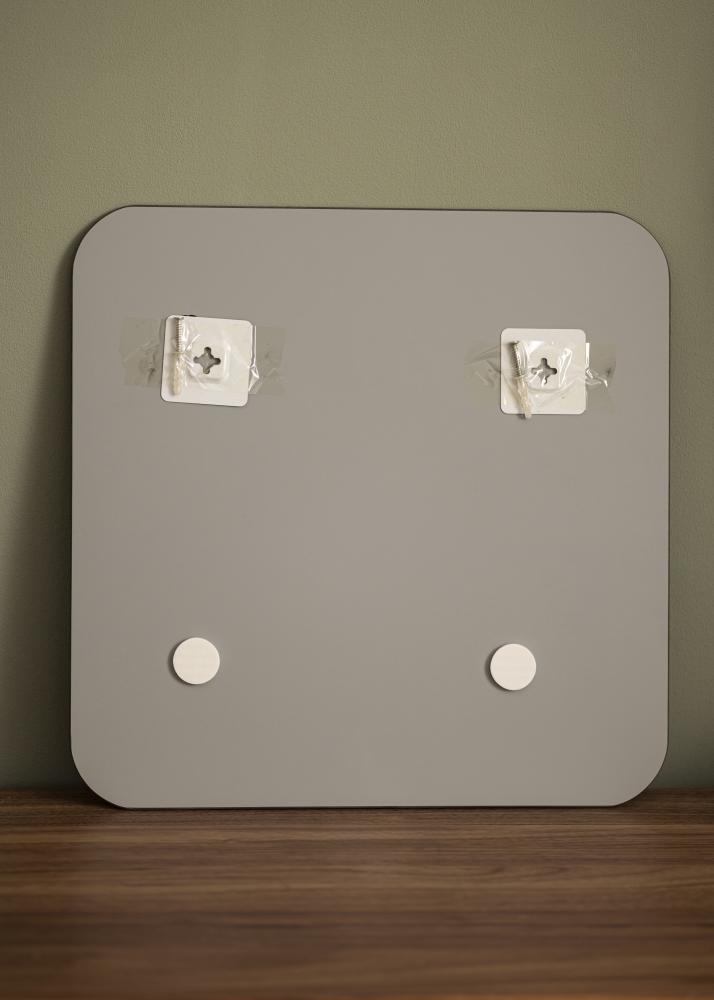 KAILA Espelho Square Dfolha Bronze 40x40 cm