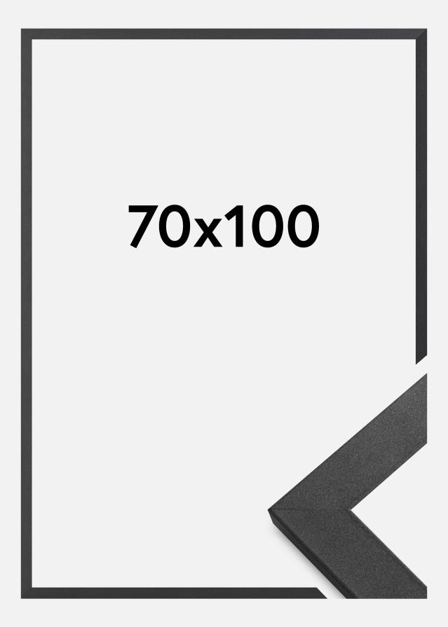 Moldura Graphite Wood Vidro acrílico 70x100 cm