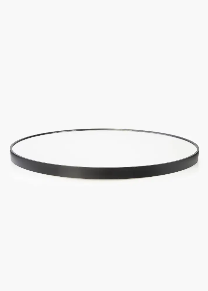 KAILA Redondo Espelho Edge Black 100 cm Ø