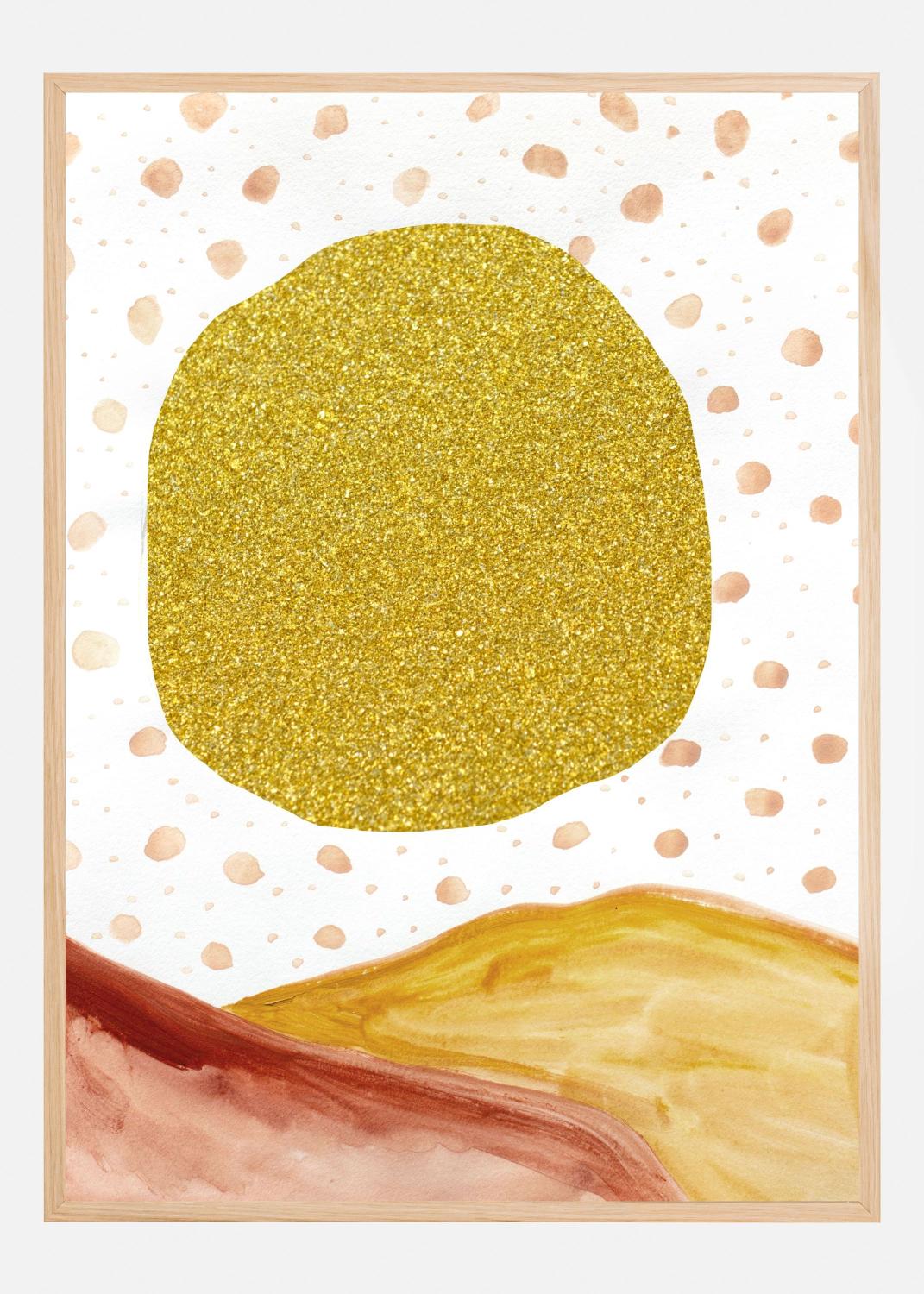 Product Image for Glitter Sun Póster (21x29.7 cm (A4))