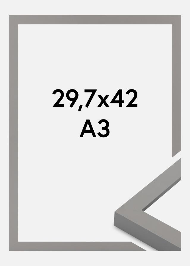 Moldura Selection Vidro acrílico Grey 29.7x42 cm (A3)