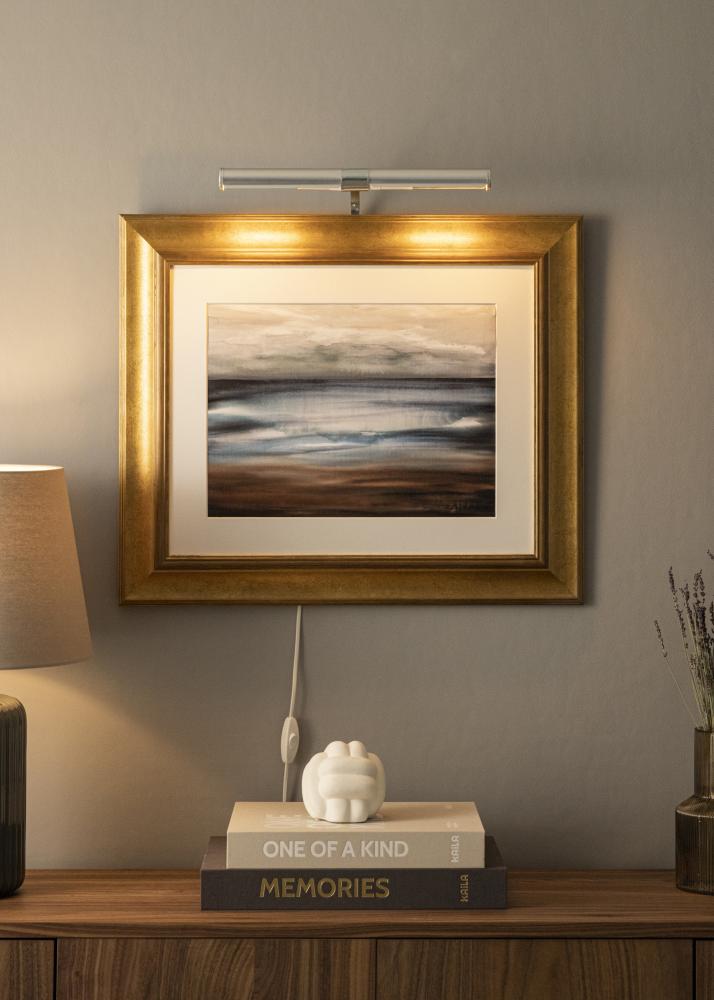 Eklunds Art 2 iluminação - Alumínio escovado