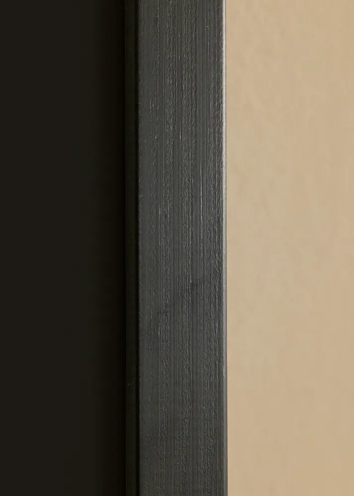 Moldura Trendline Preto 80x80 cm - Passe-partout Preto 70x70 cm