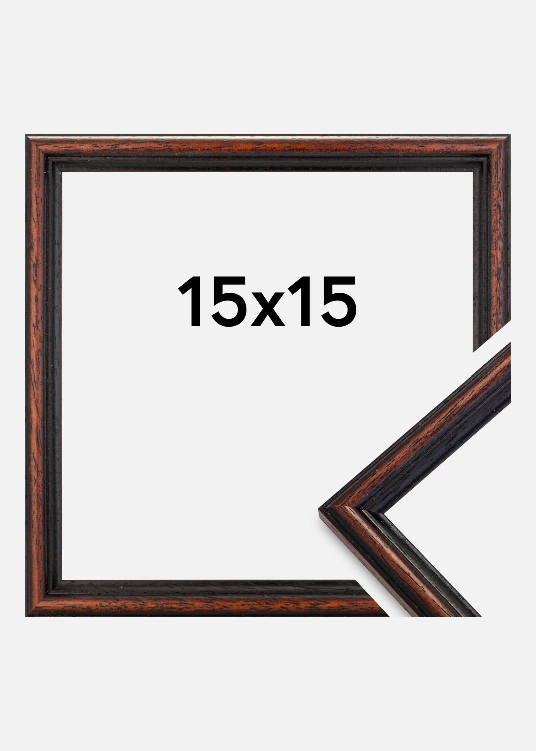 Product Image for Moldura Horndal Vidro acrílico Nogueira 15x15 cm