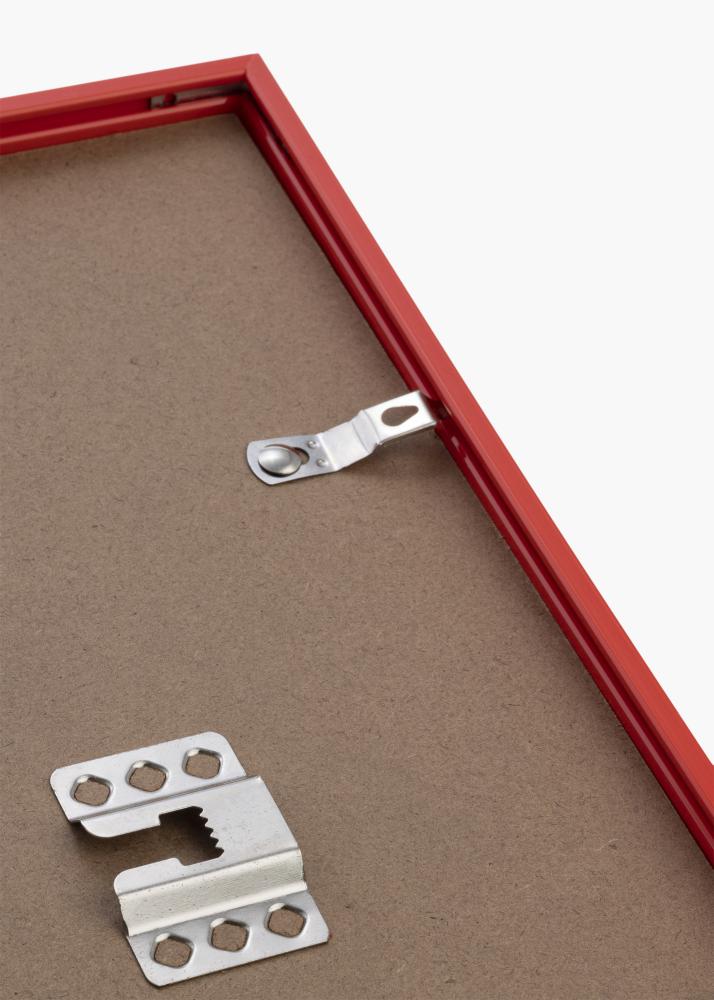 Moldura New Lifestyle Vermelho-claro 70x100 - Passe-partout Preto 24x36 inches