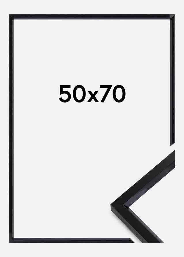 Moldura Steel Style Preto 50x70 cm