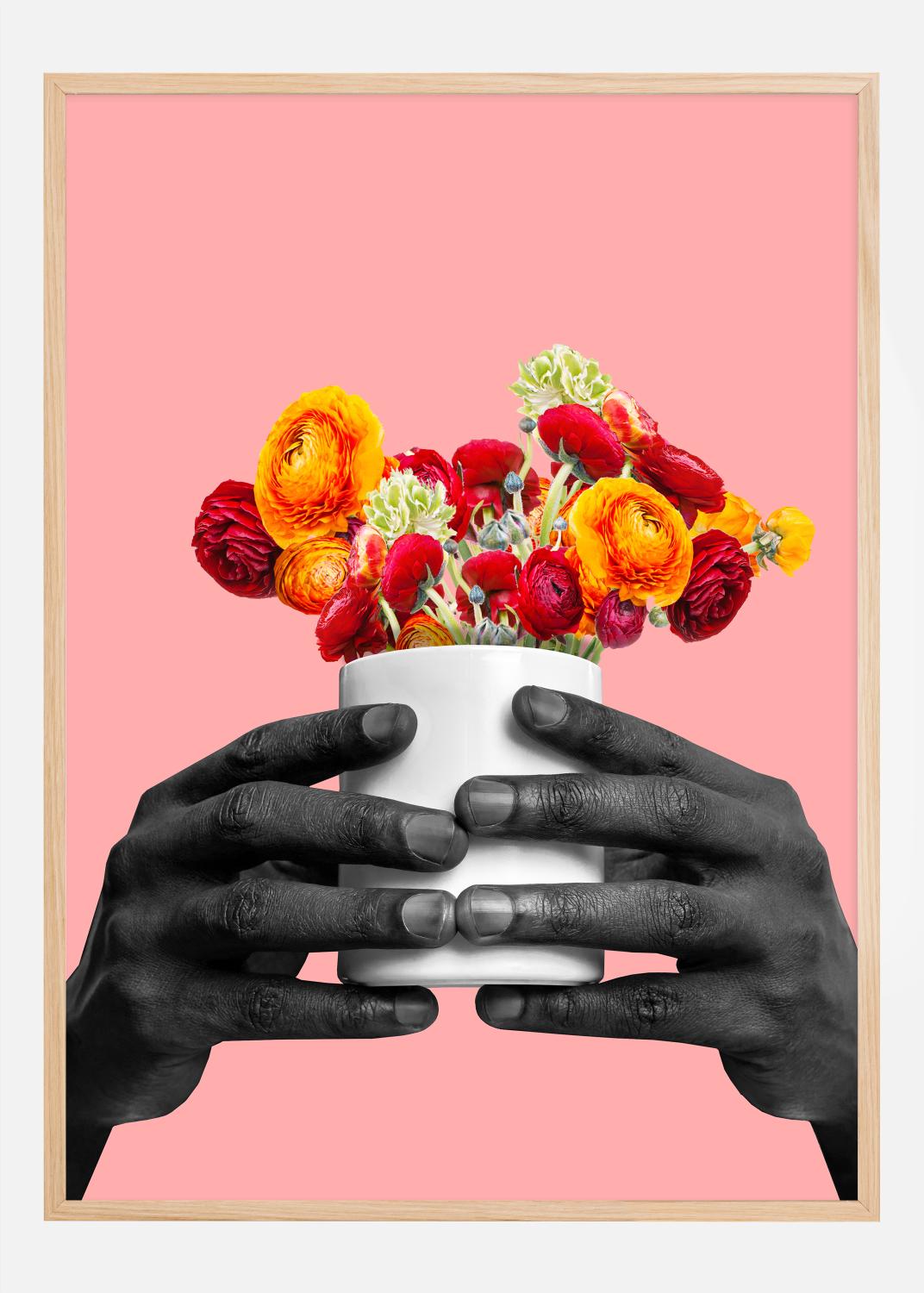 Product Image for A cup of flowers Póster (21x29.7 cm (A4))