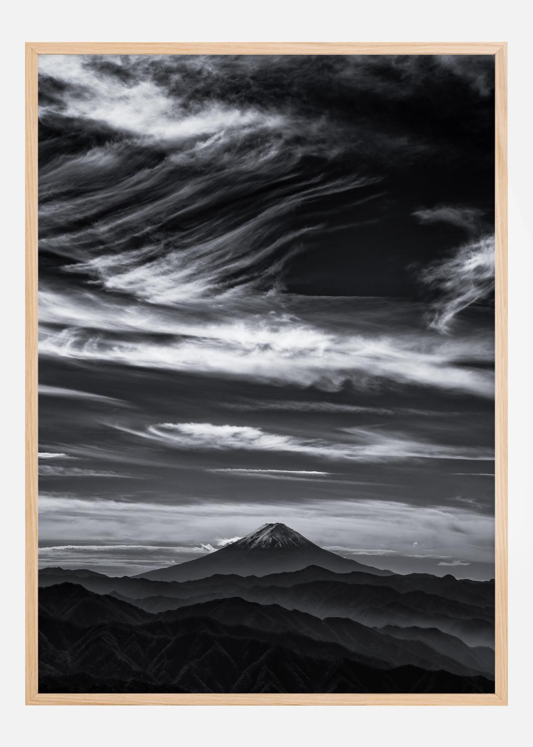 Product Image for Expressive clouds Fuji Póster (21x29.7 cm (A4))