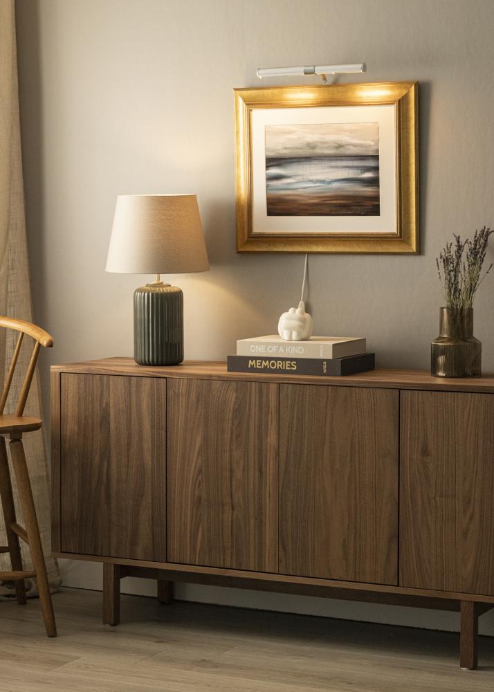 Eklunds Art 2 iluminação - Alumínio escovado