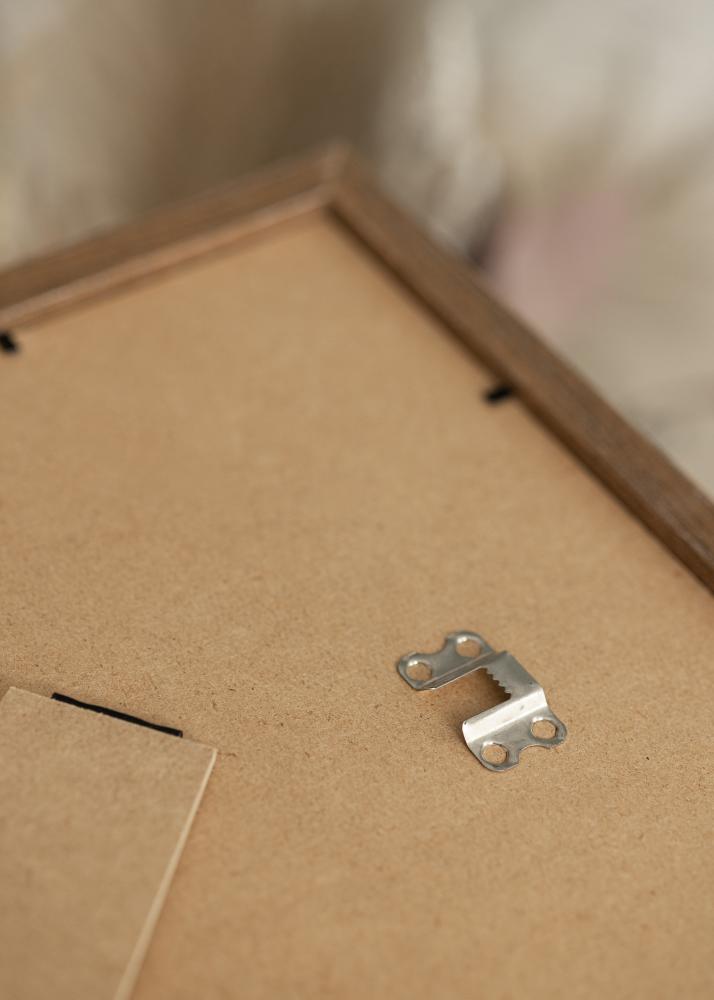 Moldura Fiorito Vidro acrílico Carvalho-escuro 40x50 cm