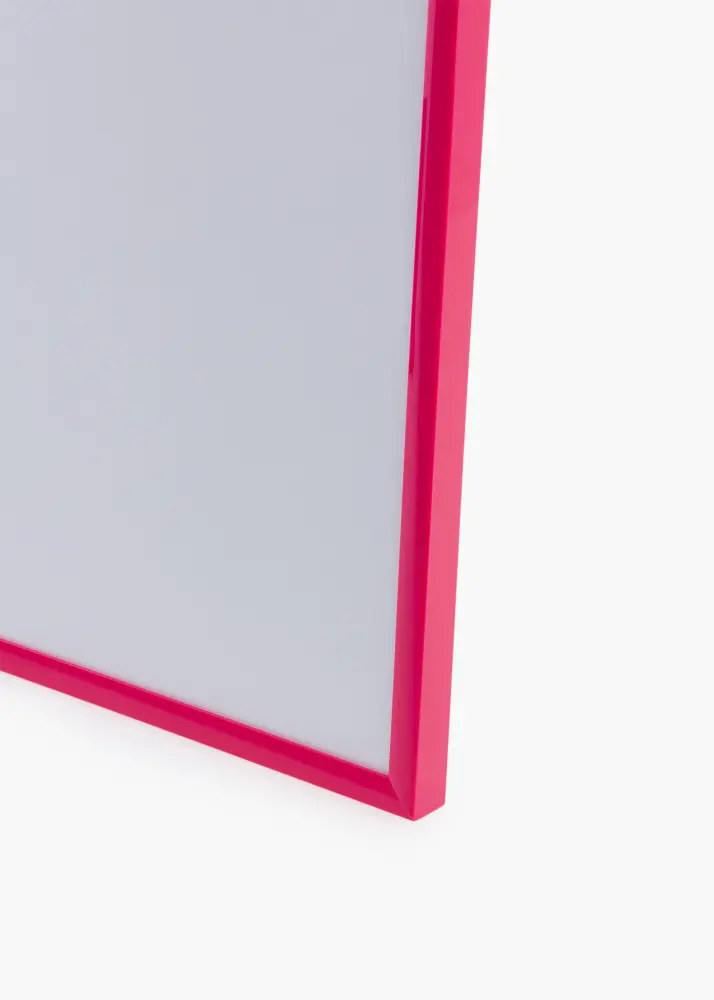 Moldura New Lifestyle Hot Pink 30x40 cm - Passe-partout Branco 20x28 cm