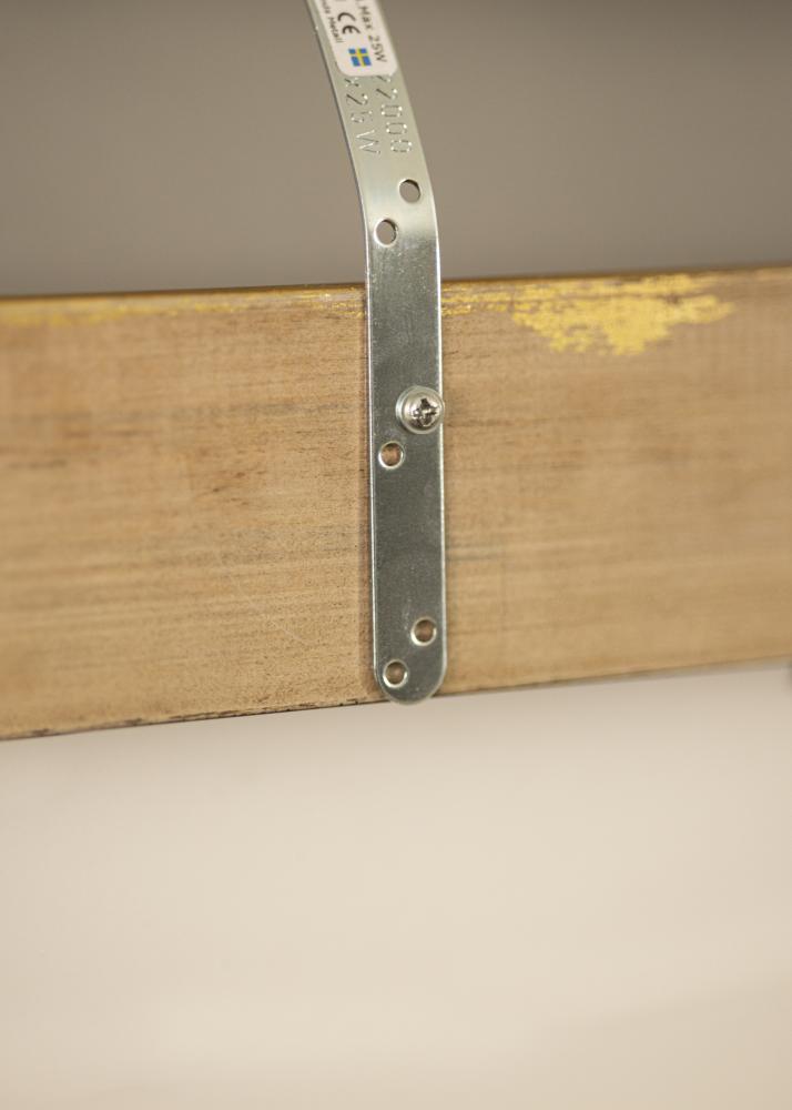 Eklunds Art 2 iluminação - Alumínio escovado