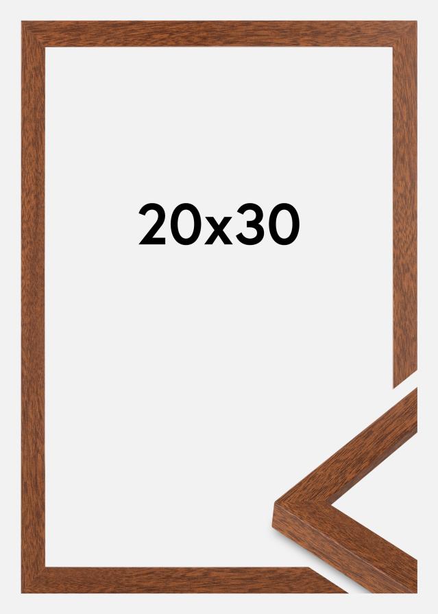 Moldura Modern Vidro acrílico Warm Brown 20x30cm