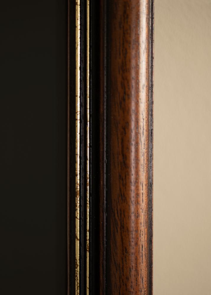 Moldura Old Retro 40x50 cm - Passe-partout Preto 27x35 cm