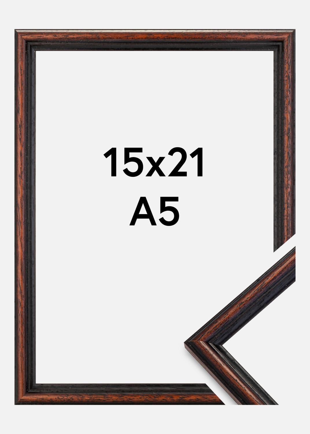 Product Image for Moldura Horndal Vidro acrílico Nogueira 15x21 cm (A5)