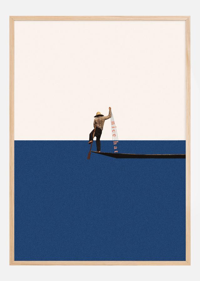 Fishing for compliments Póster