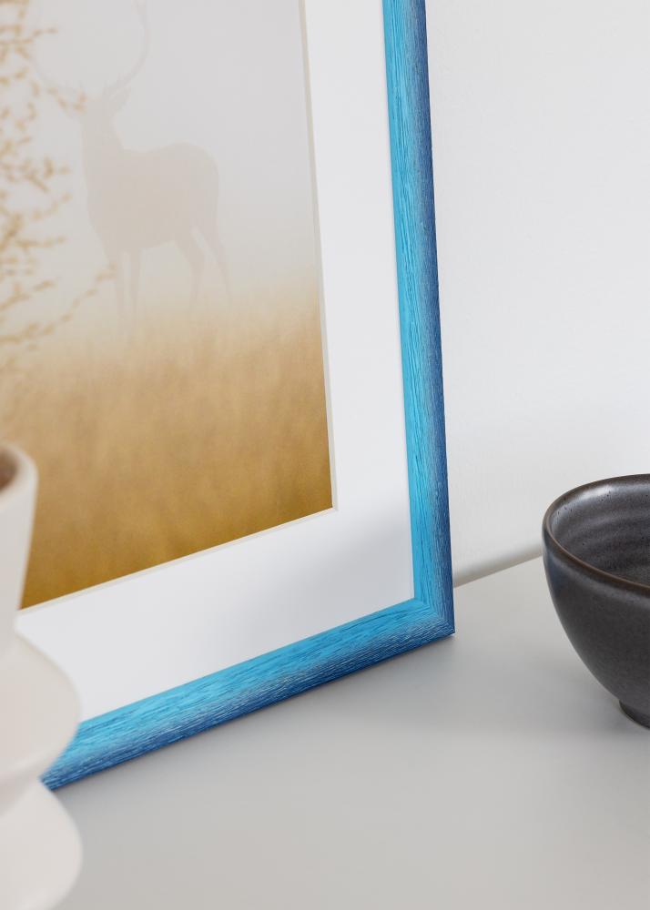 Moldura Cornwall Vidro acrílico Azul-escuro 50x70 cm