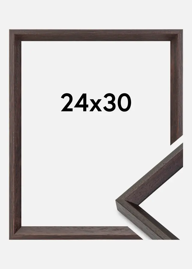 Moldura Globe Vidro acrílico Espresso 24x30 cm