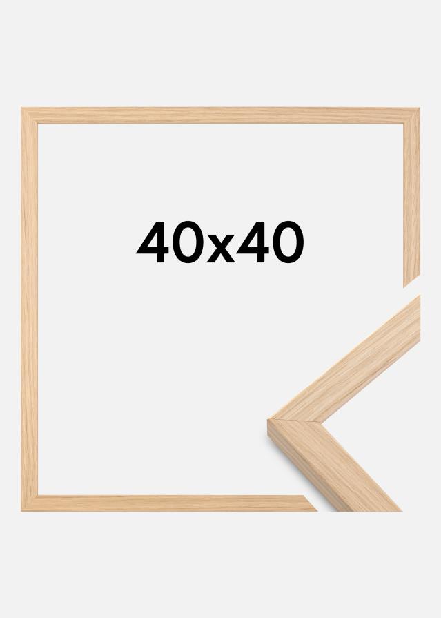 Moldura Grimsåker Vidro acrílico Carvalho 40x40 cm