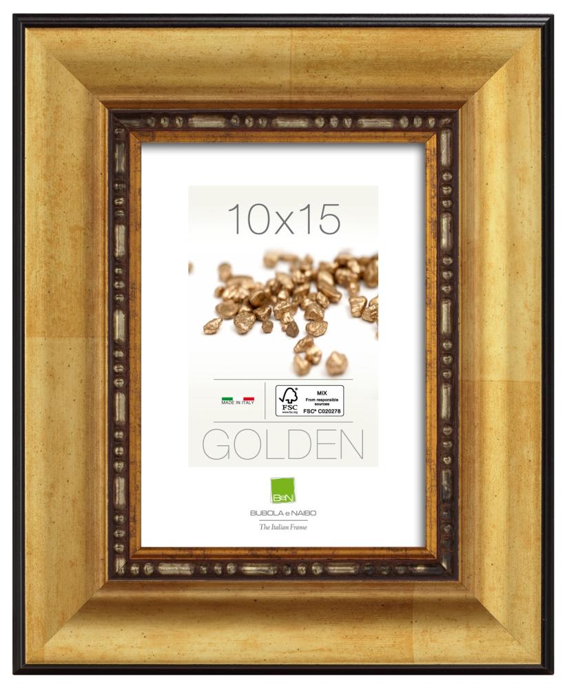 Moldura un.acy Dourado - Tamanho personalizável