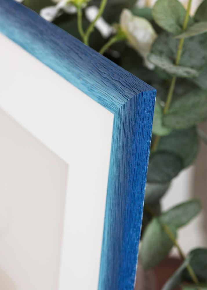 Moldura Cornwall Vidro acrílico Azul-escuro 50x70 cm