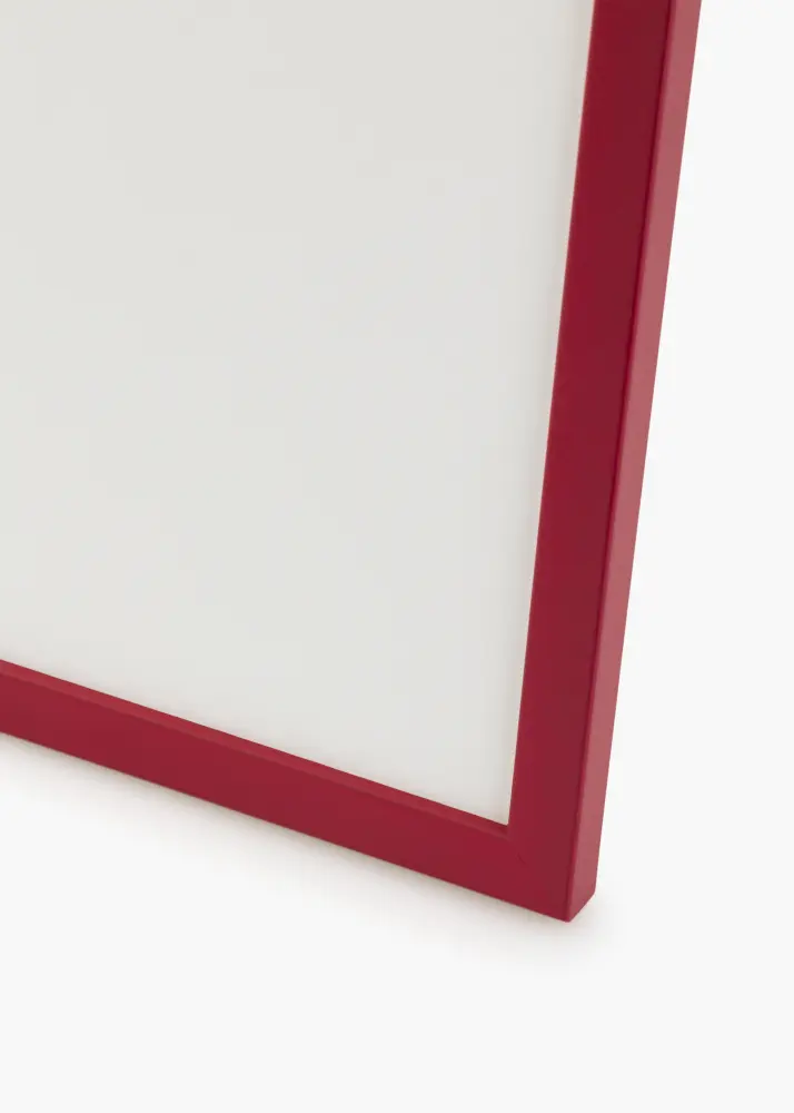 Moldura Edsbyn Vermelho 40x50 cm - Passe-partout Preto 29,7x42 cm (A3)