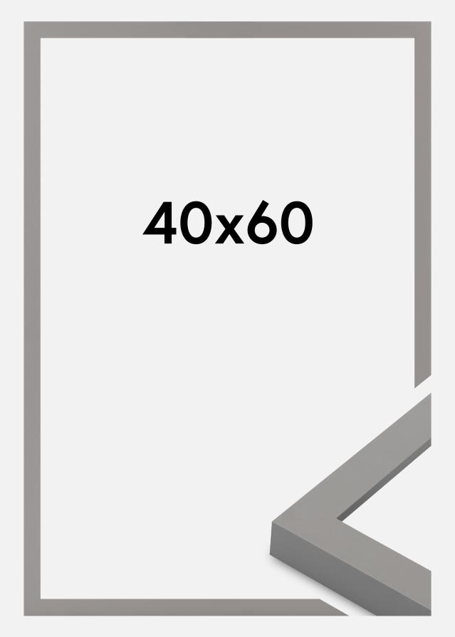 Moldura Selection Vidro acrílico Grey 40x60 cm