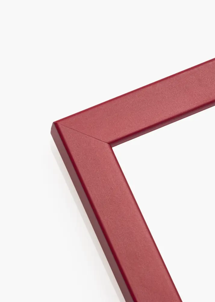Moldura Edsbyn Vermelho 40x50 cm - Passe-partout Preto 29,7x42 cm (A3)