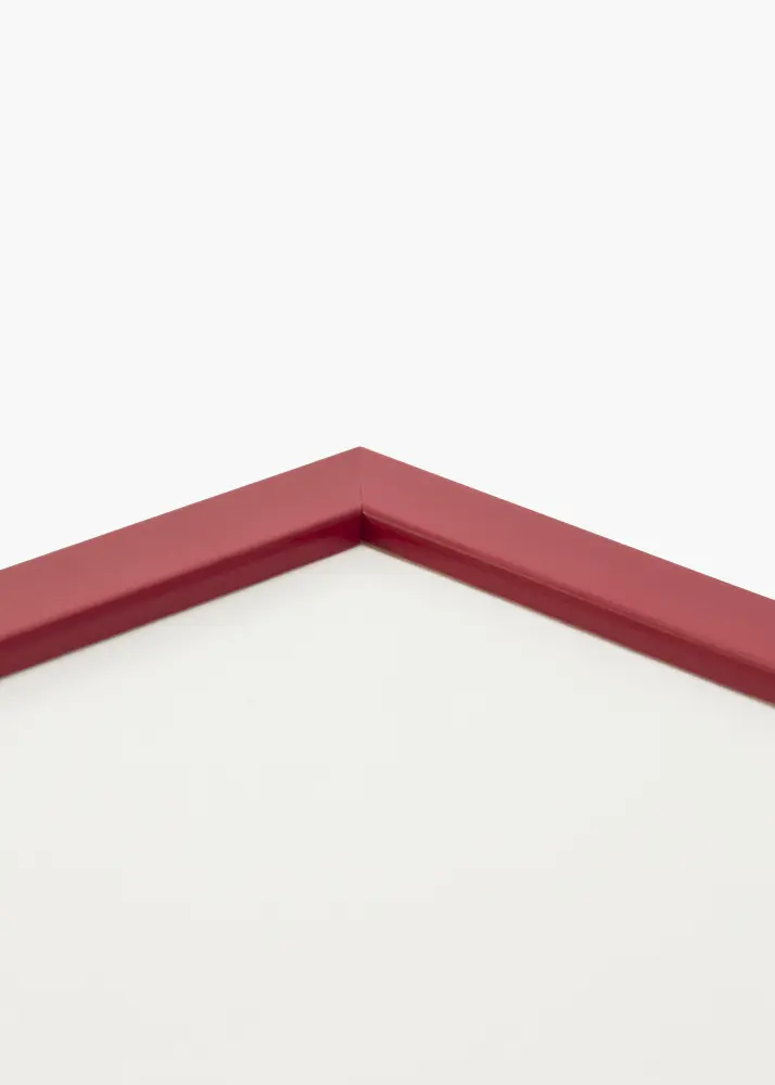 Moldura Edsbyn Vermelho 40x50 cm - Passe-partout Preto 29,7x42 cm (A3)