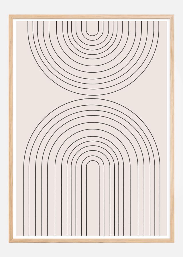 Flow Shapes No16 Póster