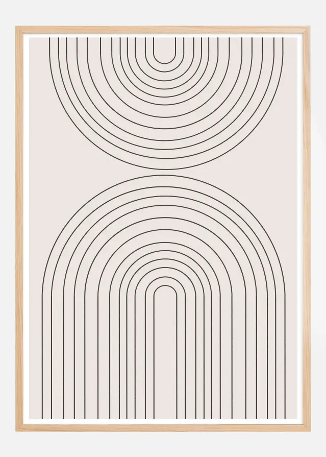 Flow Shapes No16 Póster