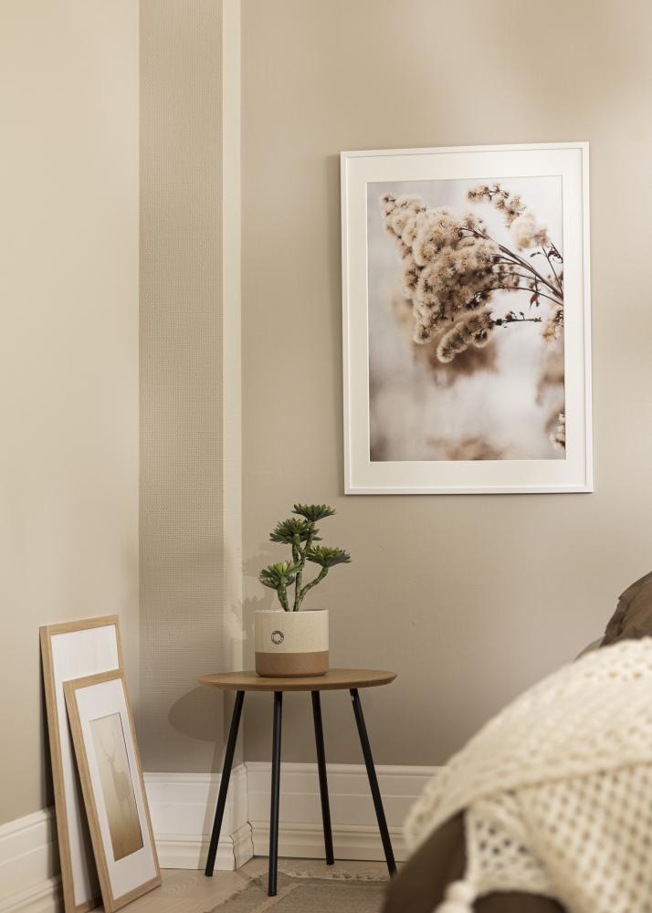 Moldura Edsbyn Vidro acrílico Branco 9x11 cm