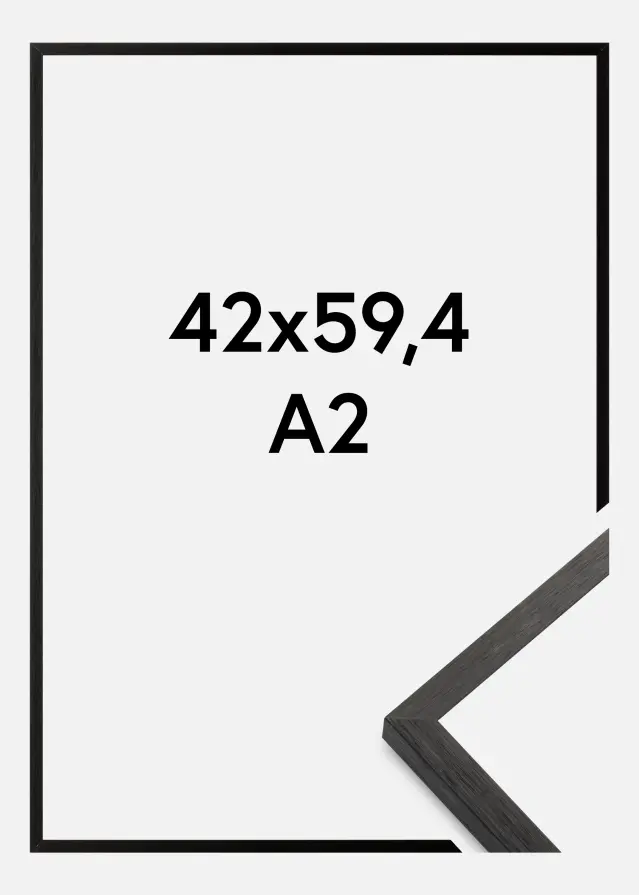 Moldura Chair Preto 42x59,4 cm (A2)