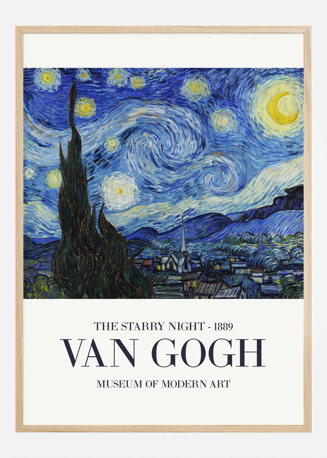 Product Image for VAN GOGH - The Starry Night Póster (30x40 cm)