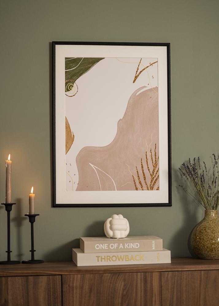 Moldura Horndal Vidro acrílico Preto 21x29,7 cm (A4)