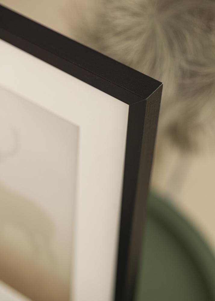 Moldura Soul Vidro acrílico Preto 70x100 cm