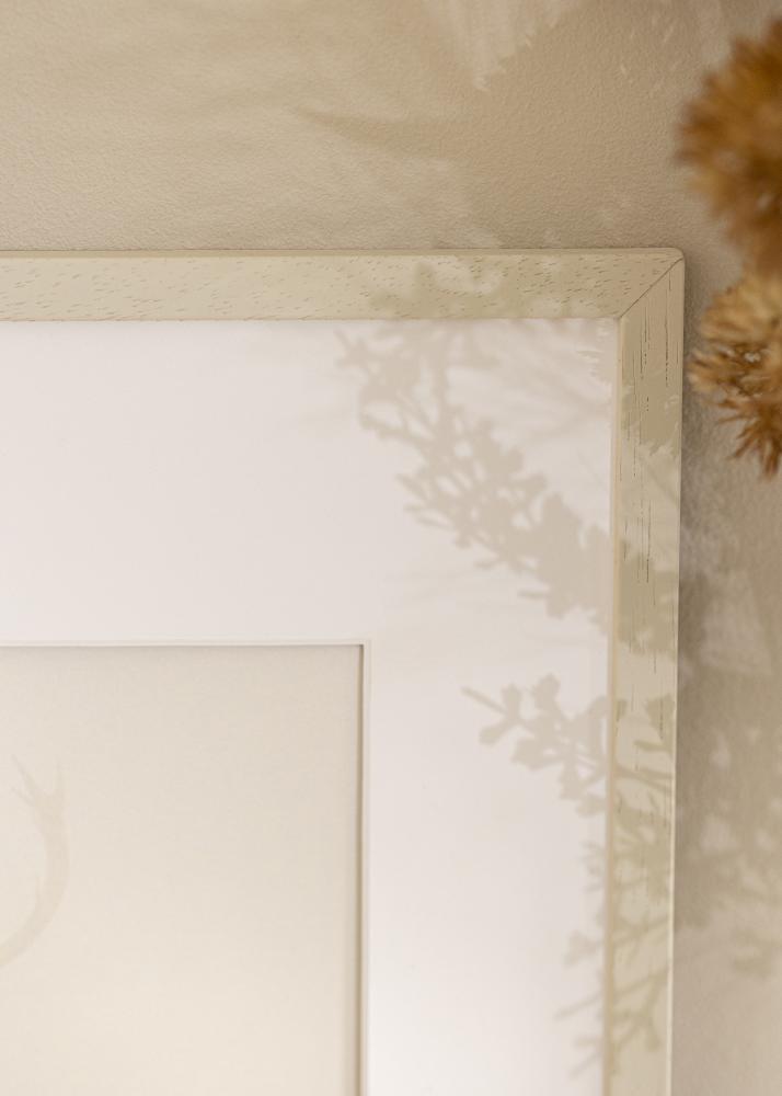 Moldura Edsbyn Vidro acrílico Areia 60x70 cm