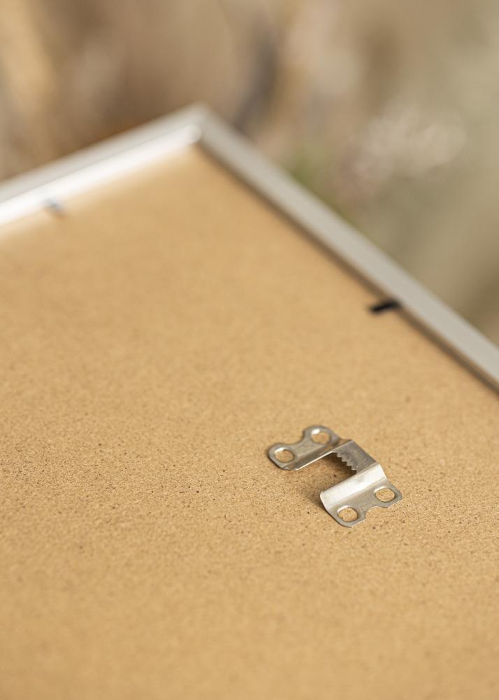 Moldura Trendy Vidro Acrílico Prata 70x90 cm