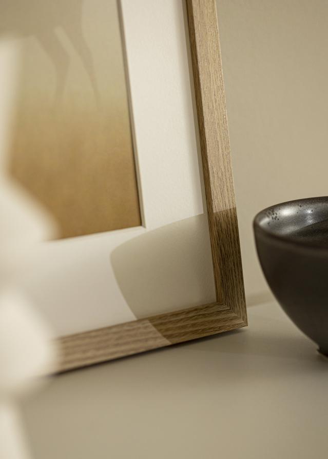 Moldura Selection Vidro acrílico Carvalho 50x85 cm