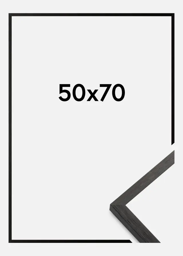 Moldura Chair Preto 50x70 cm