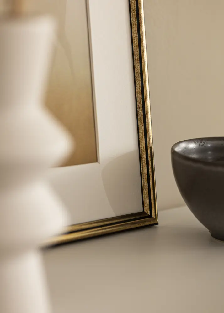 Moldura Horndal Dourado - Tamanho personalizável