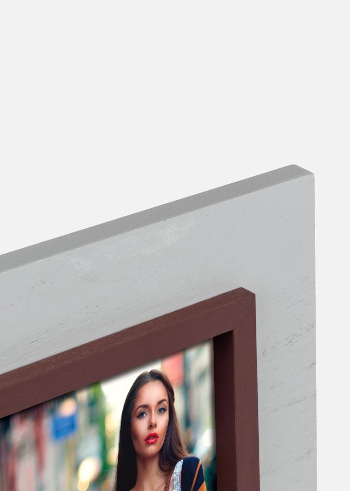 Moldura Faenza Cinzento 13x18 cm