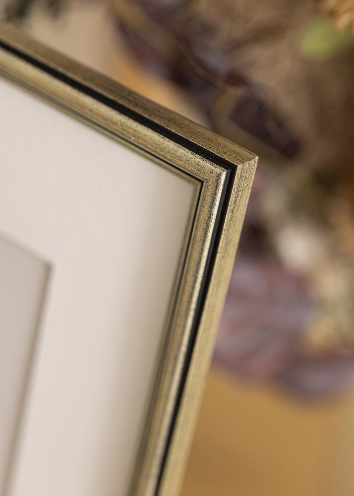 Moldura Horndal Vidro acrílico Prateado 9x13 cm