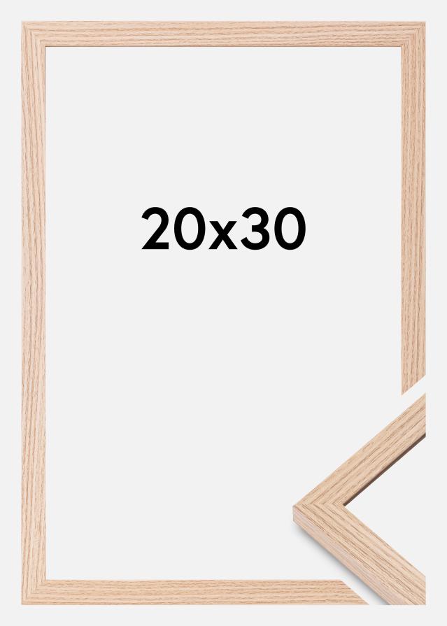 Moldura Modern Vidro acrílico Carvalho 20x30 cm