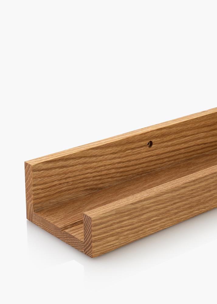 KAILA Prateleira para Quadros em Carvalho 100 cm