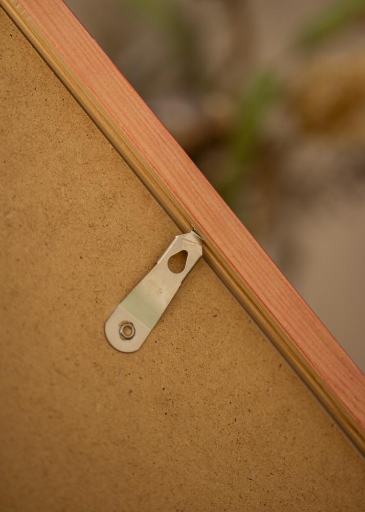 Moldura Diana Vidro acrílico Vermelho 50x70 cm