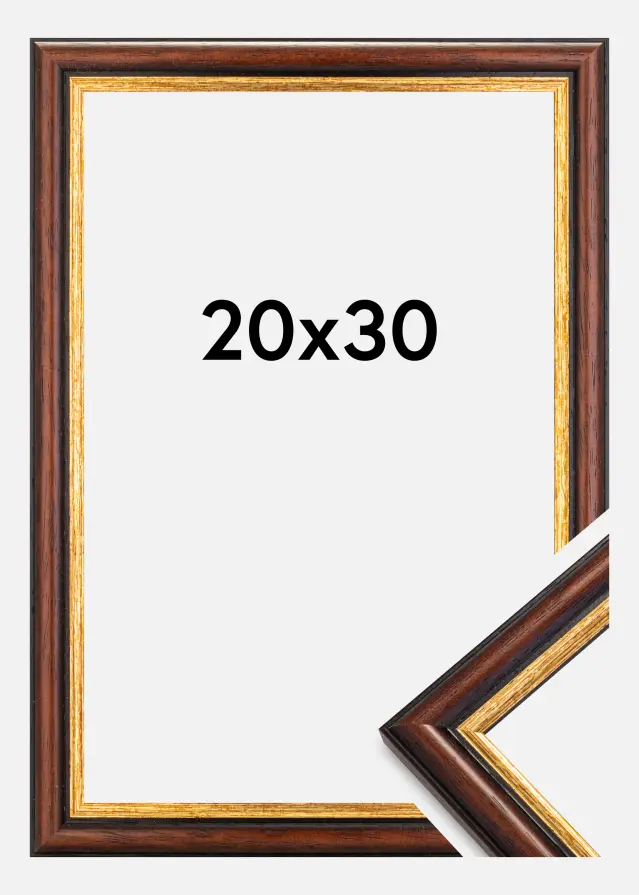Moldura Siljan Castanho 20x30 cm