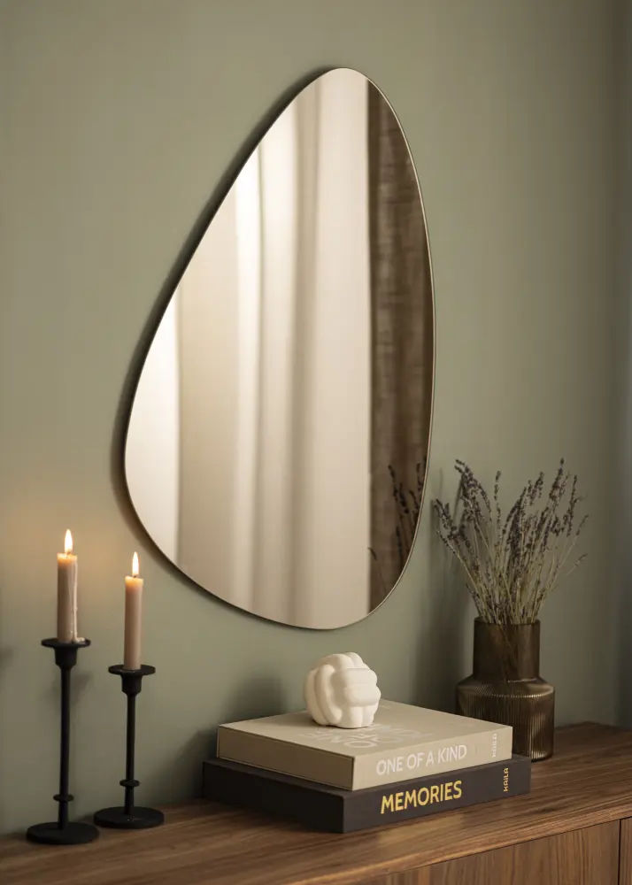 KAILA Espelho Shape I Dfolha Bronze 60x80 cm