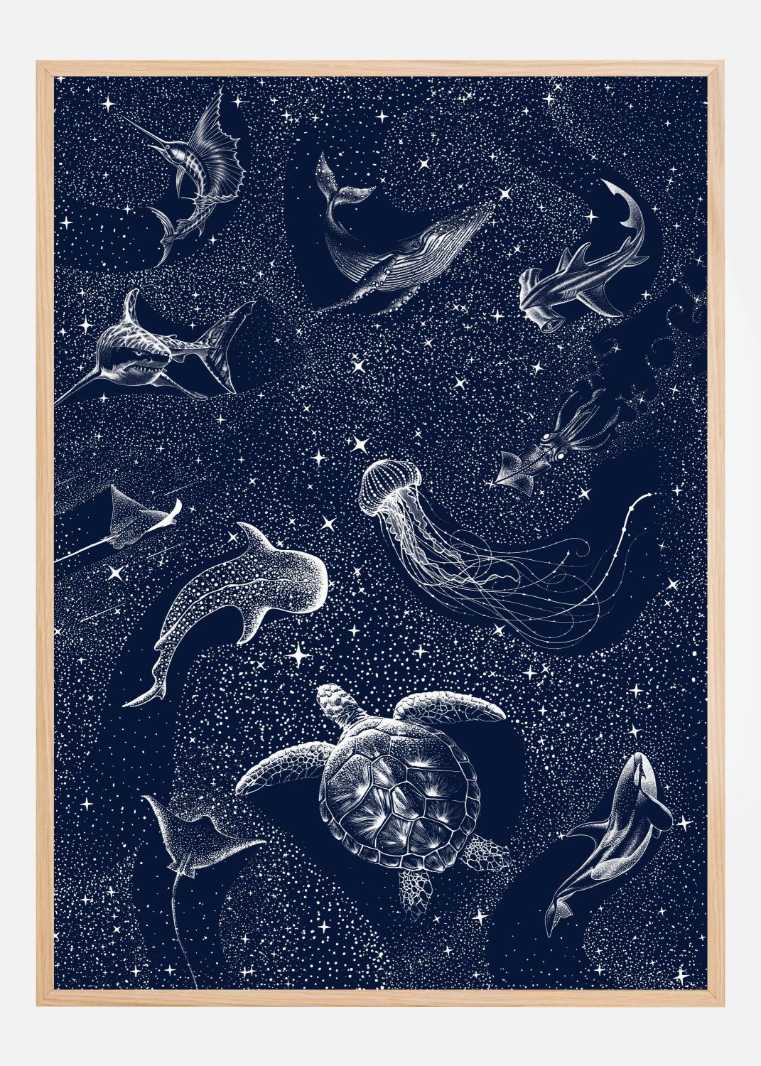 Product Image for Cosmic Ocean Póster (30x40 cm)